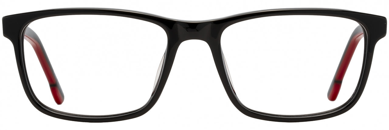 1 - Black / Red