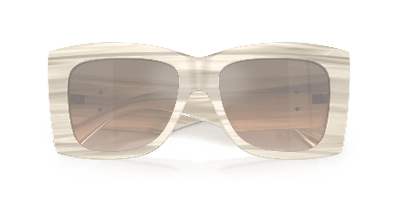 50656I - White - Brown Gradient Grey Mirror Silver