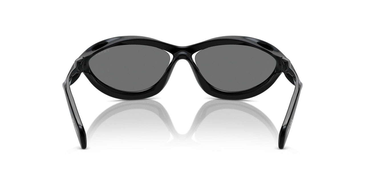 1AB60G - Black - Grey Mirror Silver