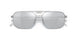 1BC02R - Silver - Blue Mirror Silver 80