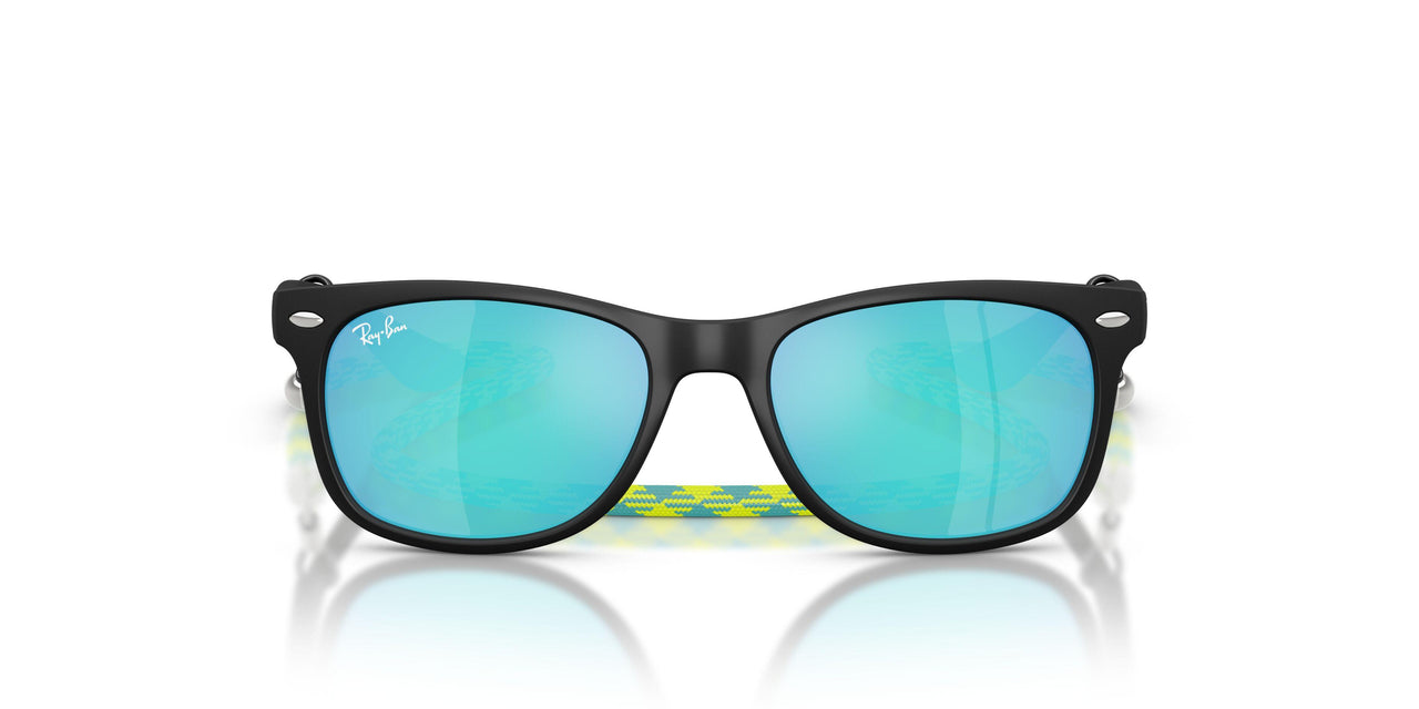 702855 - Black - Light Green Mirror Blue