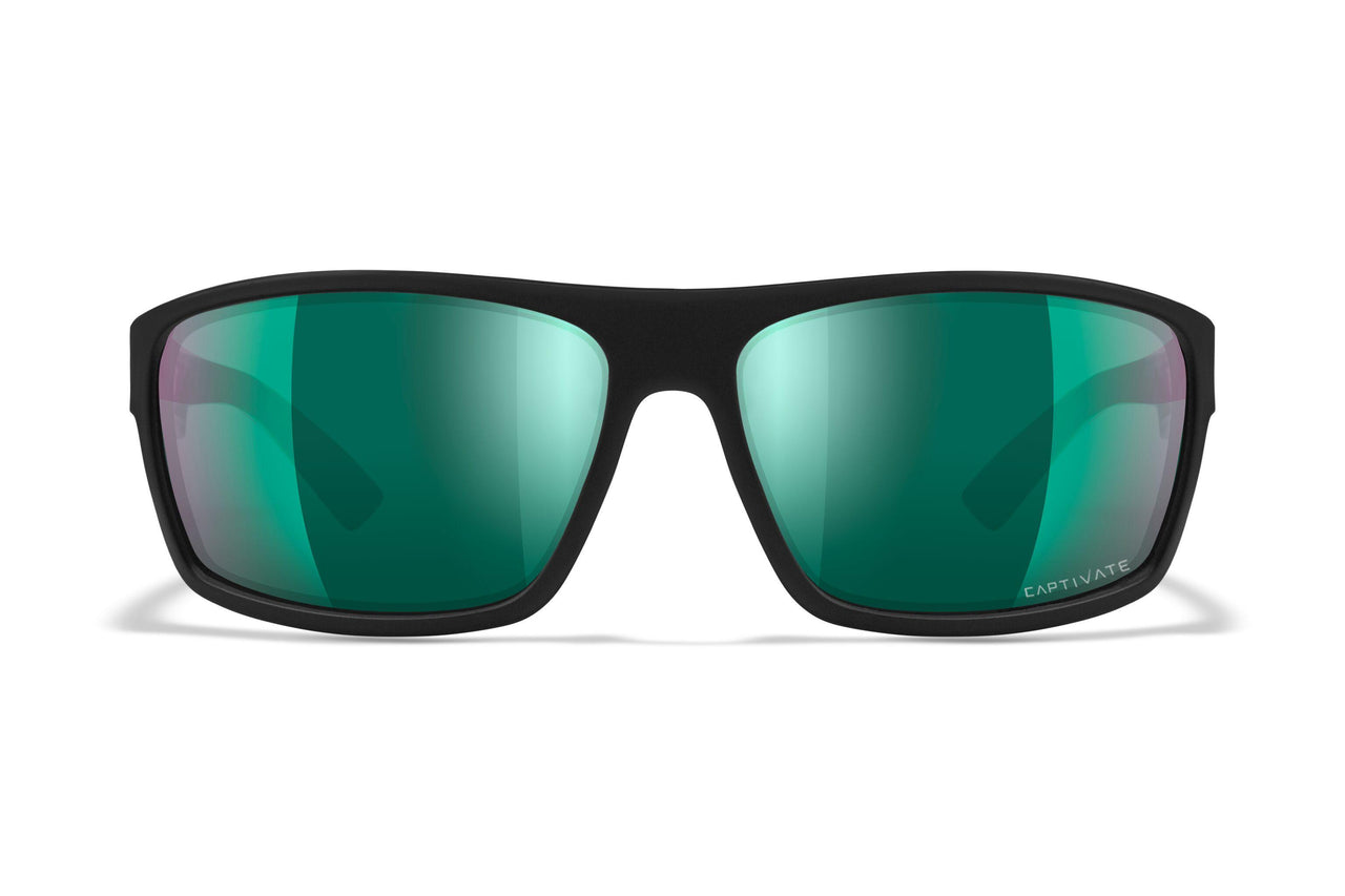 ACPEA07 Captivate Polarized Green Mirror/Matte Black