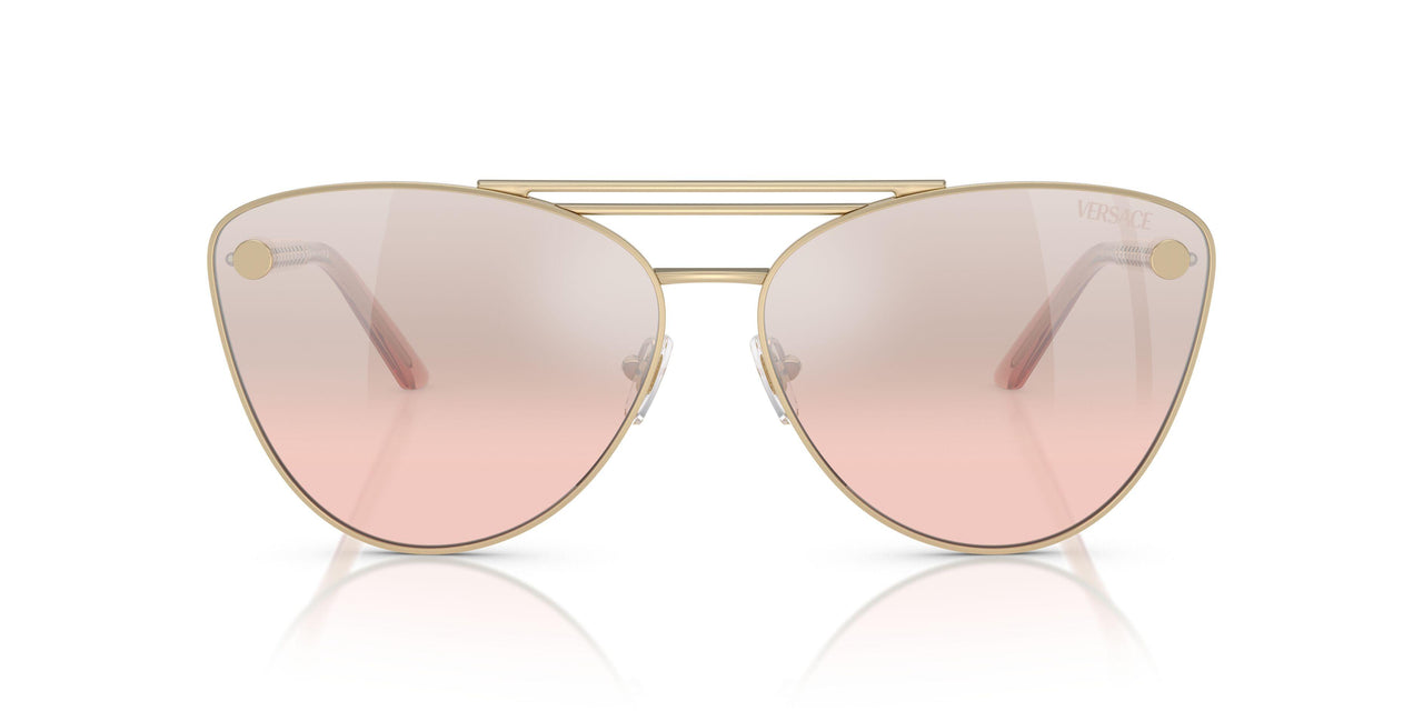 12527E - Gold - Light Pink Mirror Silver