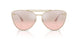 12527E - Gold - Light Pink Mirror Silver
