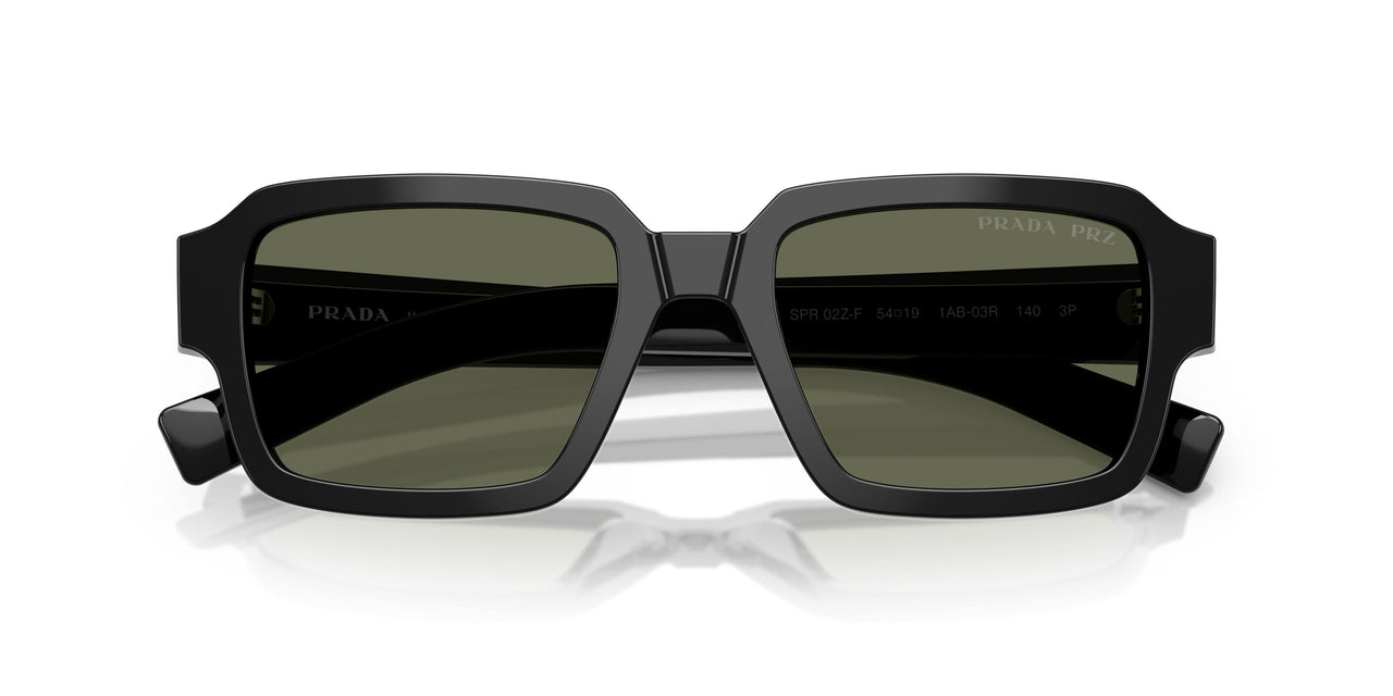 1AB03R - Black - Green Polar
