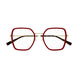 004 - Burgundy/Gold - Transparent