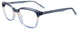 50 - Crystal Dark Blue & Salmon & Light Blue / Crystal Dark Blue