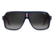 08RU-9O - Blue Red - Dark Gray Gradient Lens