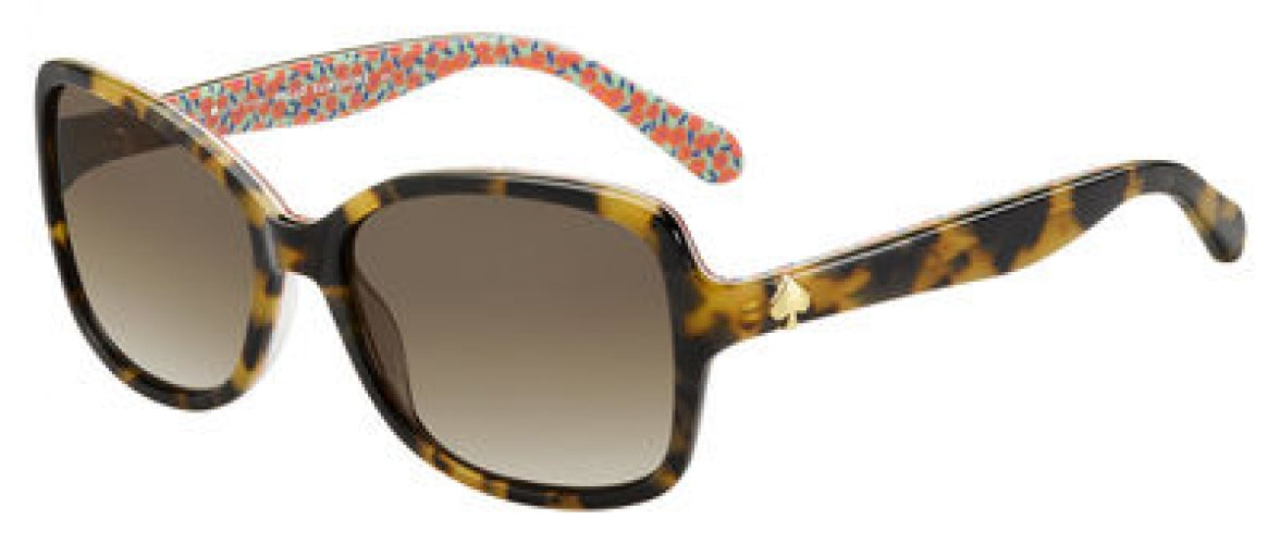 02NL-LA - Havana Pattern Gree - Brown Gradient Polz Lens