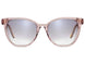 08XO-NQ - Pink Crystal - Brown Mirror Gradient Lens