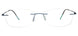 Rectangle Rimless 201967 Eyeglasses