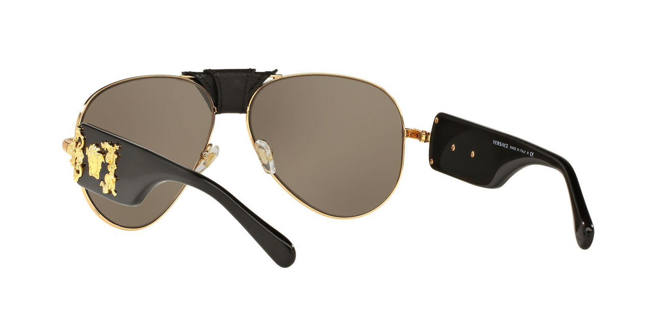 10025A - Gold - Light Brown Mirror Dark Gold