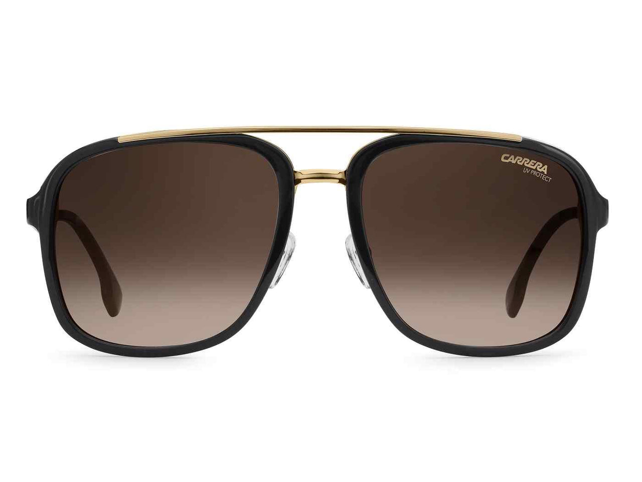 02M2-HA - Black Gold - Brown Gradient Lens