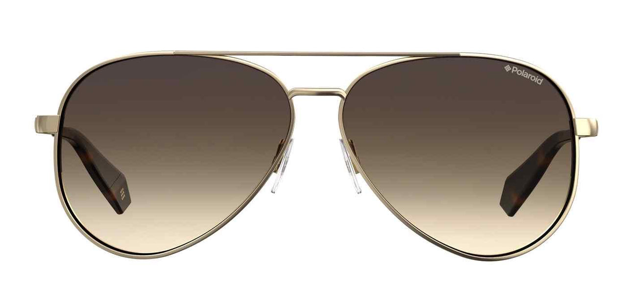 0J5G-LA - Gold - Brown Gradient Polz Lens