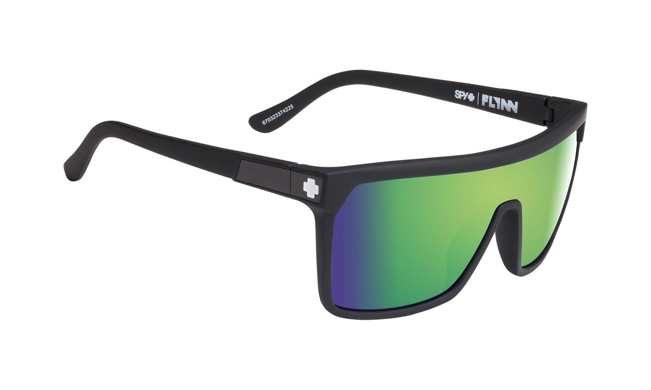 374225 - Matte Black - Happy Bronze with Green Spectra