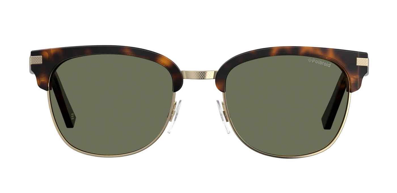 0086-UC - Dark Havana - Green Polarized Lens