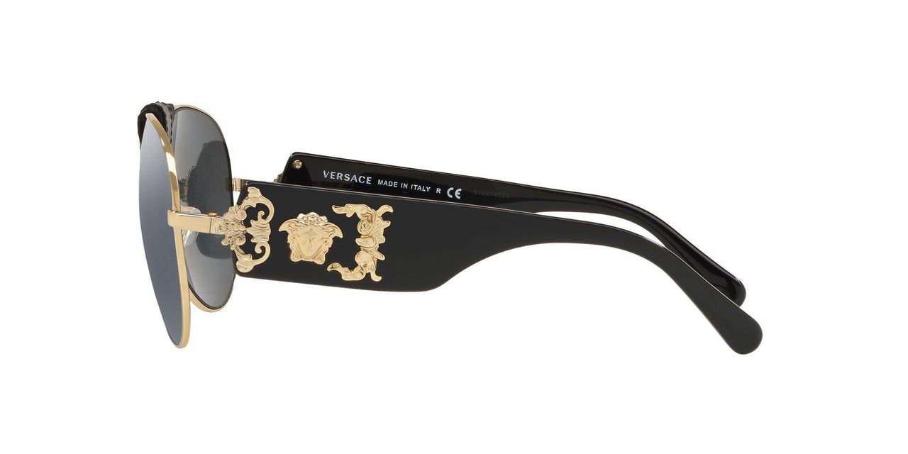 12526G - Gold - Grey Mirror Black