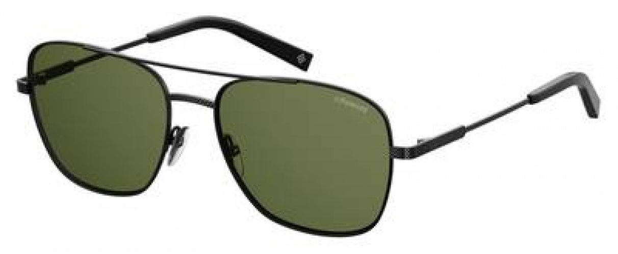 0807-UC - Black - Green Polarized Lens