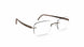 Silhouette Blend Chassis Rimless 5555 Eyeglasses
