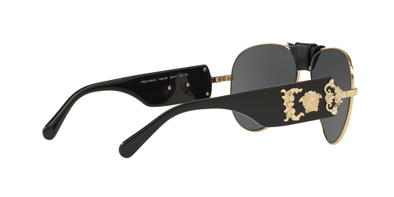 12526G - Gold - Grey Mirror Black