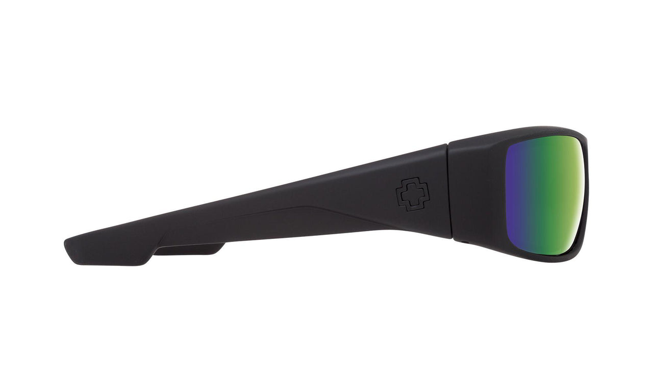 374861 - Matte Black - Happy Bronze Polar with Green Spectra