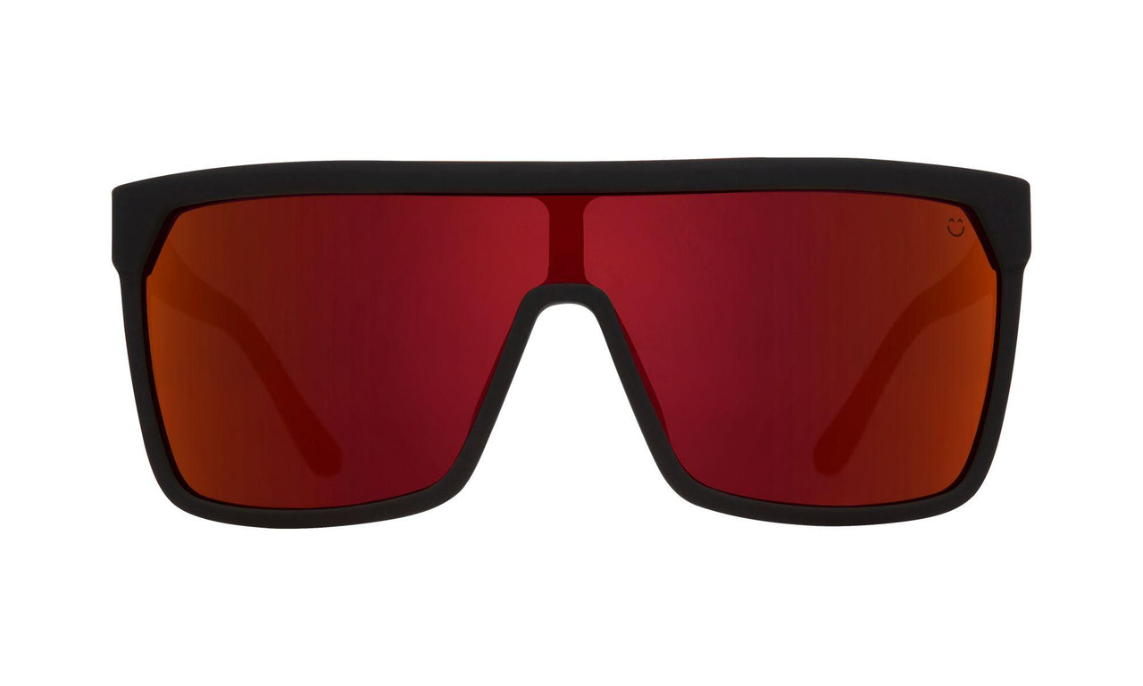 803673 - Soft Matte Black/red Fade - Happy Gray Green with Red Flash