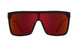 803673 - Soft Matte Black/red Fade - Happy Gray Green with Red Flash