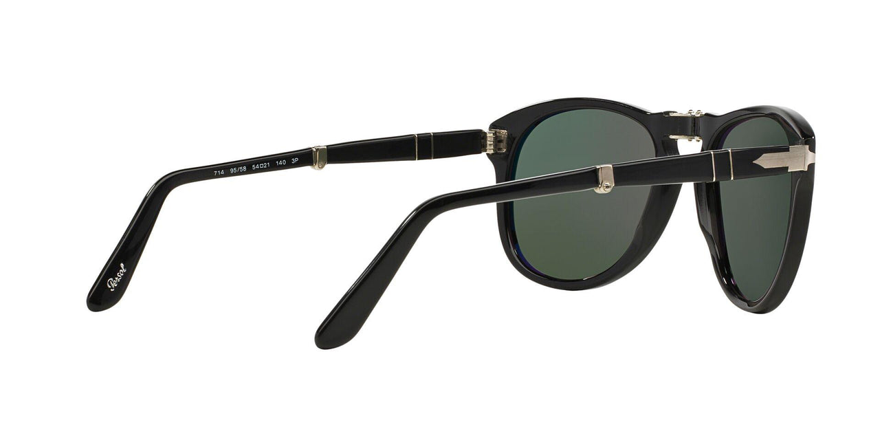95/58 - Black - Crystal Green Polarized