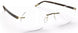 Silhouette Hinge C-2 Demo Rimless 5565 Eyeglasses