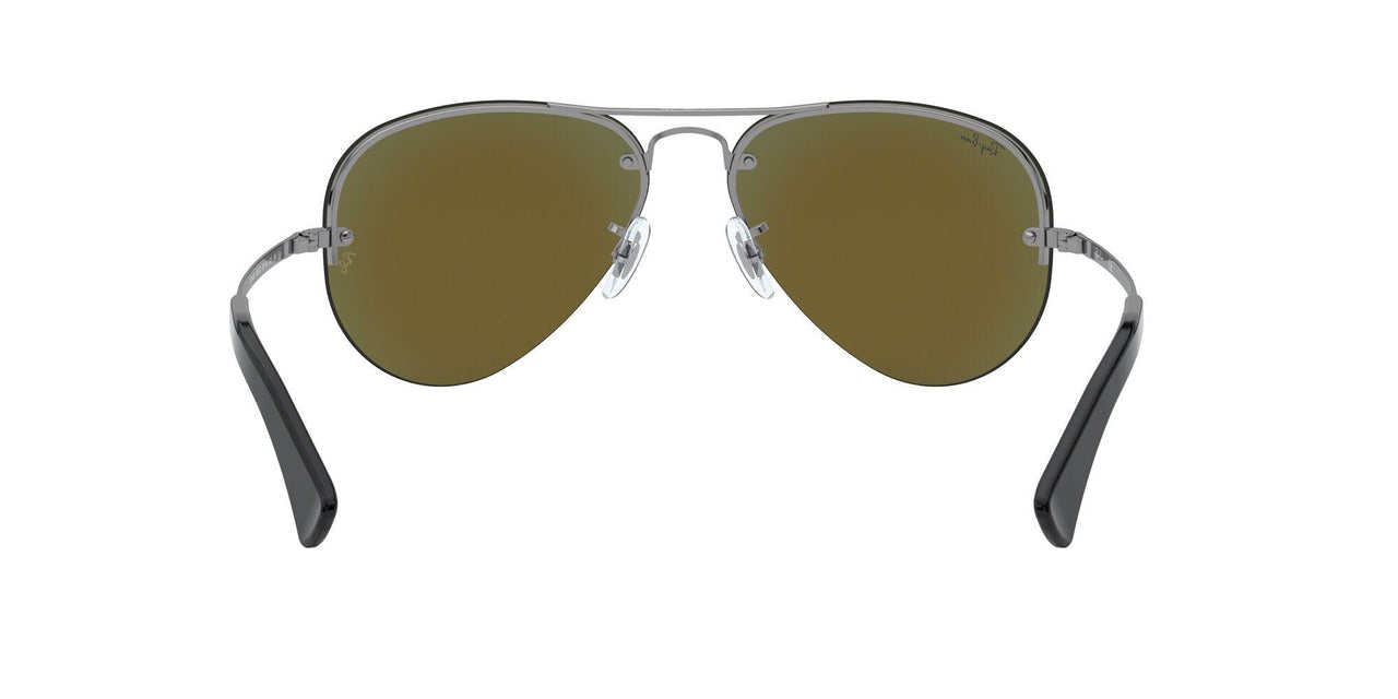 004/55 - Gunmetal - Light Green Mirror Blue