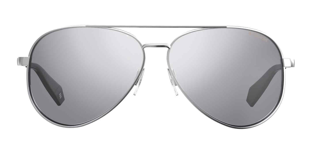 0YB7-EX - Silver - Gray/silver Mirror Po Lens