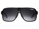 08V6-9O - Black Crystal Gray - Dark Gray Gradient Lens