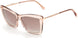 0FWM-NQ - Nude - Brown Mirror Gradient