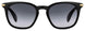 0807-9O - Black - Dark Gray Gradient Lens