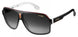 080S-9O - Black White - Dark Gray Gradient Lens