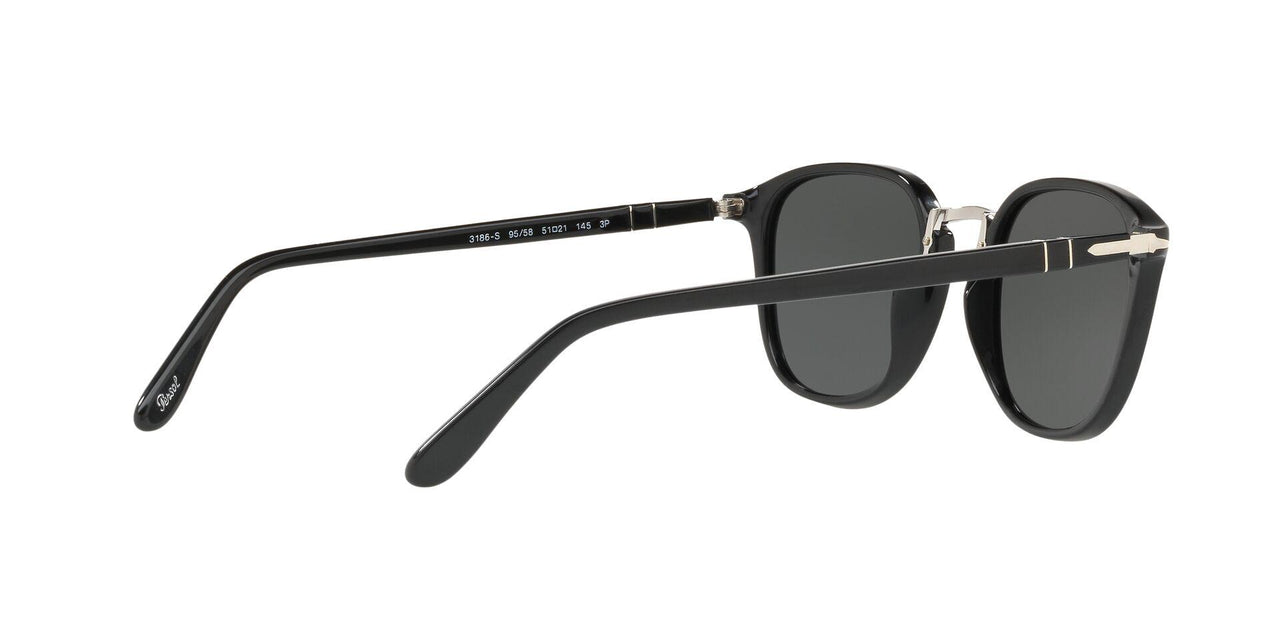 95/58 - Black - Green Polarized