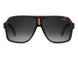 080S-9O - Black White - Dark Gray Gradient Lens
