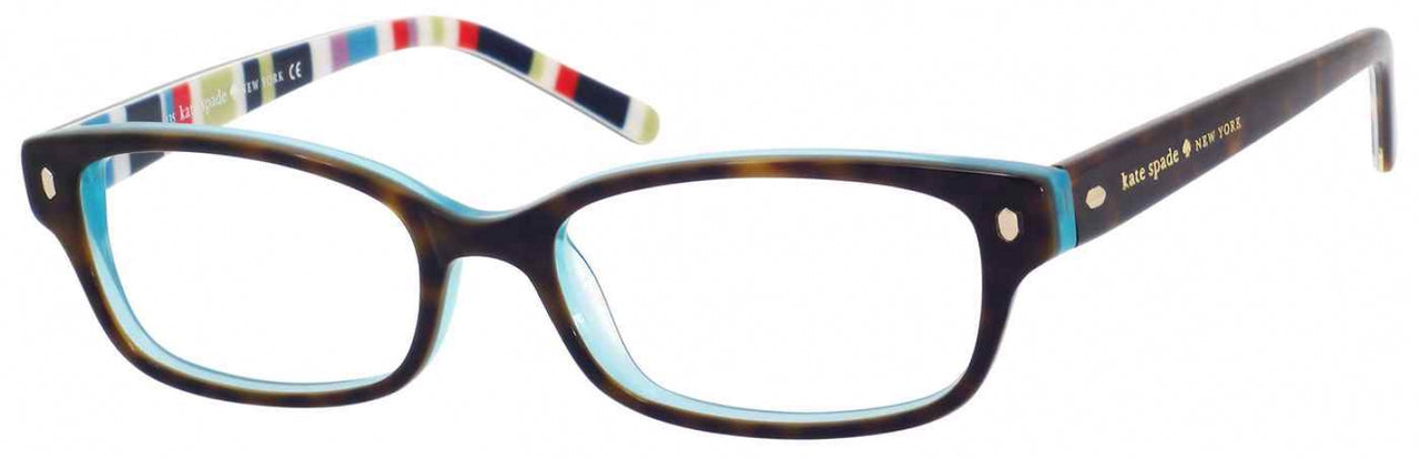 0X77-00 - Tortoise Aqua Striped