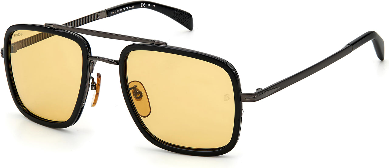 0V81-UK - Dark Ruthenium Black - Yellow Photocro