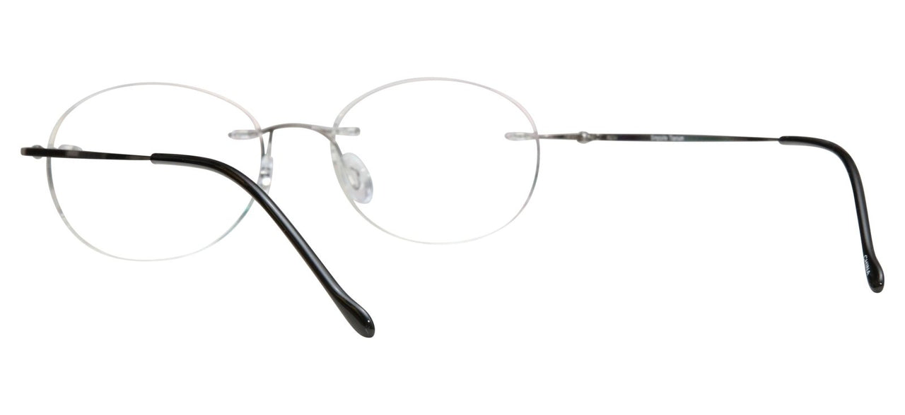 Blue Light Blocking Glasses Oval Rimless 201966 Eyeglasses Includes Blue Light Blocking Lenses