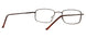 Blue Light Blocking Glasses Rectangle Full Rim 201901 Eyeglasses Includes Blue Light Blocking Lenses