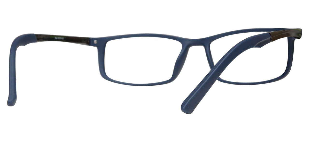 Blue Light Blocking Glasses Rectangle Full Rim 201909 Eyeglasses Includes Blue Light Blocking Lenses