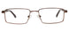 Blue Light Blocking Glasses Rectangle Full Rim 201910 Eyeglasses Includes Blue Light Blocking Lenses