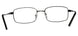 Blue Light Blocking Glasses Rectangle Full Rim 201950 Eyeglasses Includes Blue Light Blocking Lenses