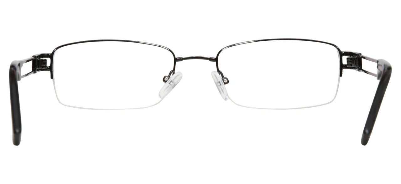 Blue Light Blocking Glasses Rectangle Half Rim 201937 Eyeglasses Includes Blue Light Blocking Lenses
