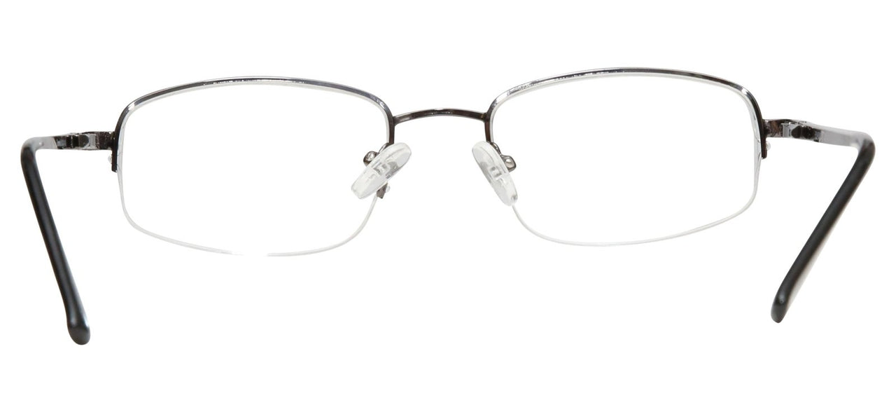 Blue Light Blocking Glasses Rectangle Half Rim 201959 Eyeglasses Includes Blue Light Blocking Lenses