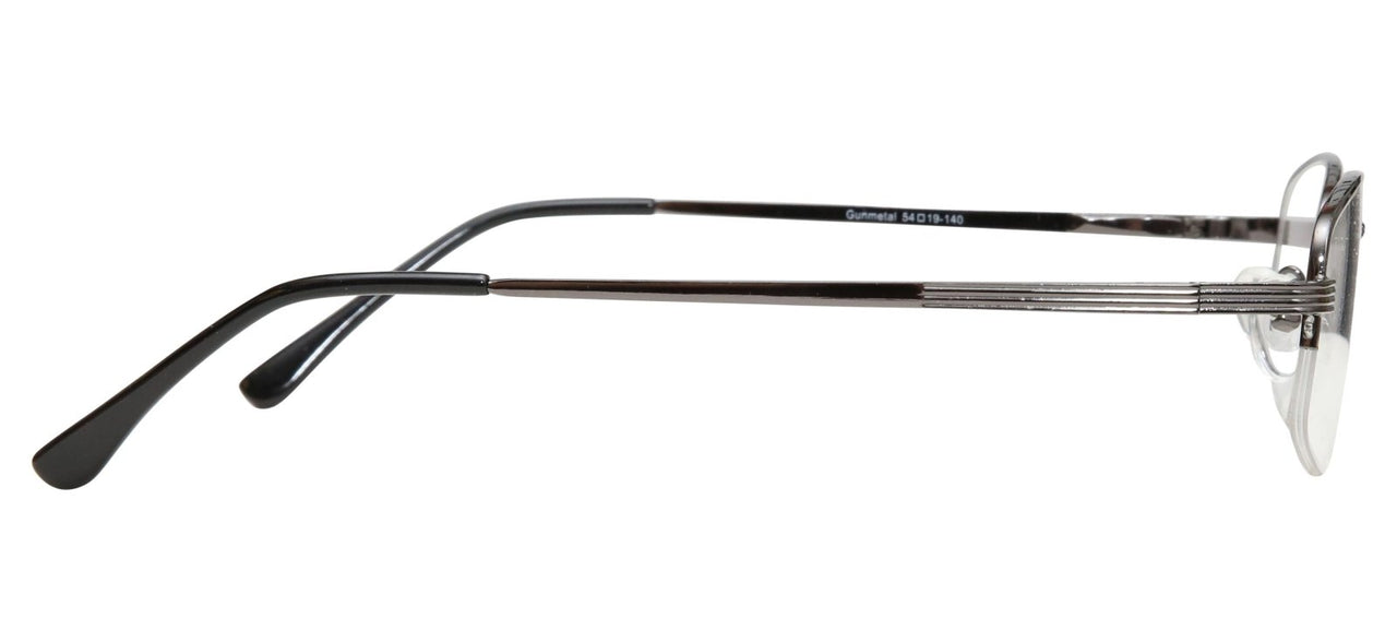 Blue Light Blocking Glasses Rectangle Half Rim 201959 Eyeglasses Includes Blue Light Blocking Lenses