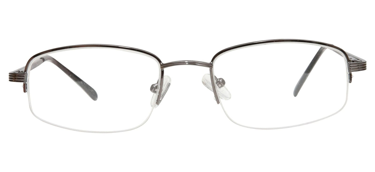 Blue Light Blocking Glasses Rectangle Half Rim 201959 Eyeglasses Includes Blue Light Blocking Lenses