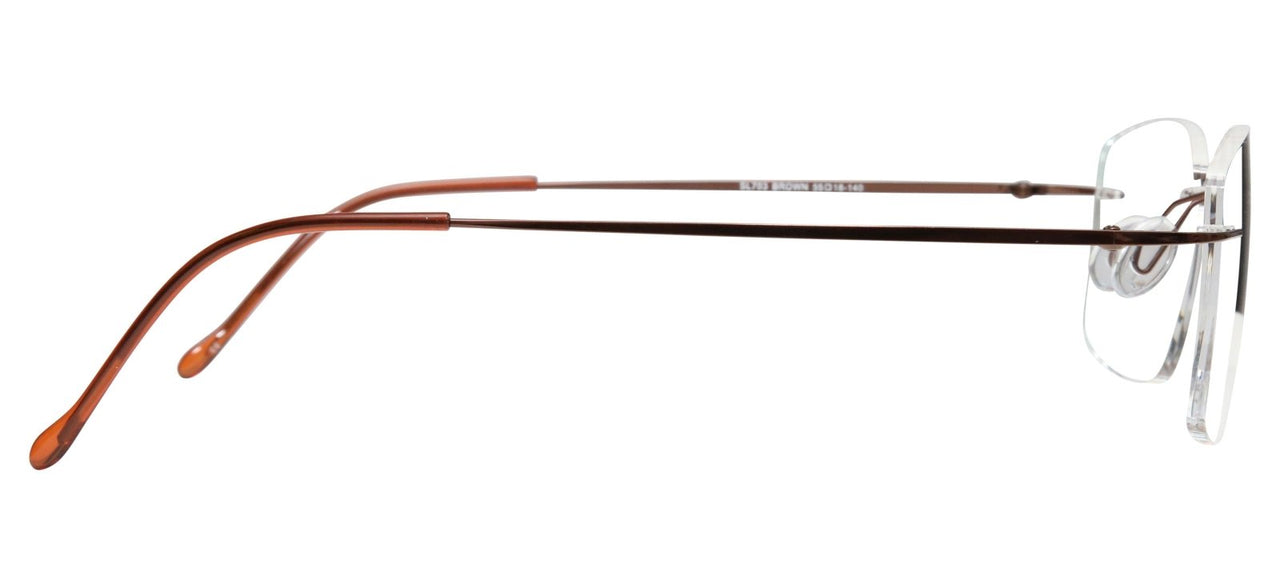 Blue Light Blocking Glasses Square Rimless 201964 Eyeglasses Includes Blue Light Blocking Lenses