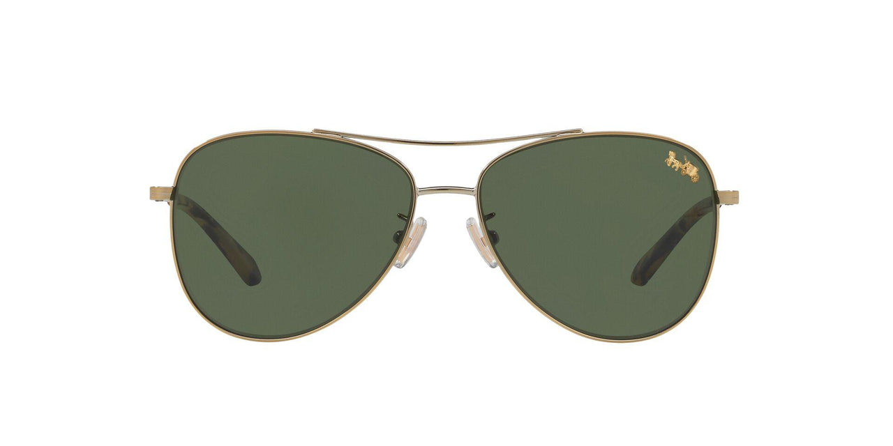 932271 - Light Gold - Dark Green Solid